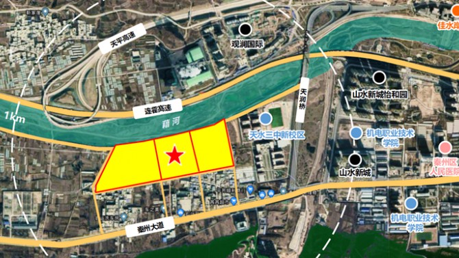 “逐鹿龍城”甘肅建投地產再次成功競得天水三宗土地