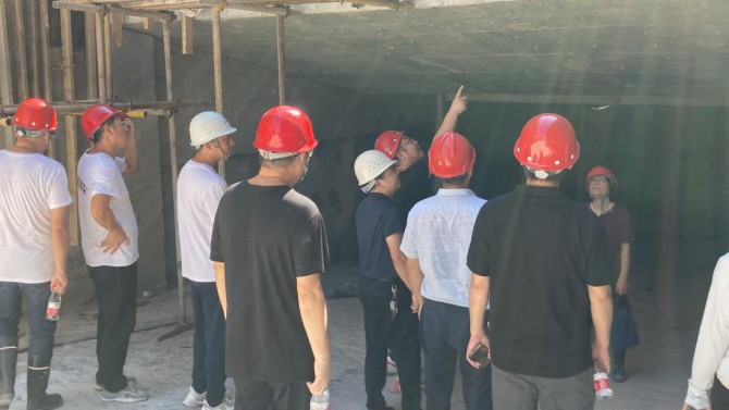 百酈玲瓏府項(xiàng)目5#、6#樓主體結(jié)構(gòu)順利通過驗(yàn)收